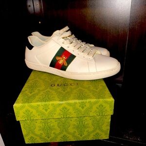 GUCCI SHOES ACE (SIZE 45, 11US) worn literally twice they are brand spanking new